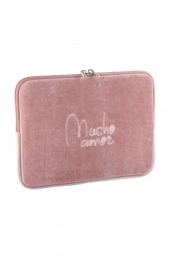 Funda 'Mucho Amor' para portátiles de 15"