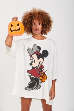 Camiseta Minnie Halloween